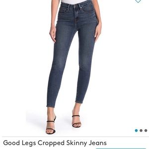 Good American Good Legs cropped skinny jeans 4